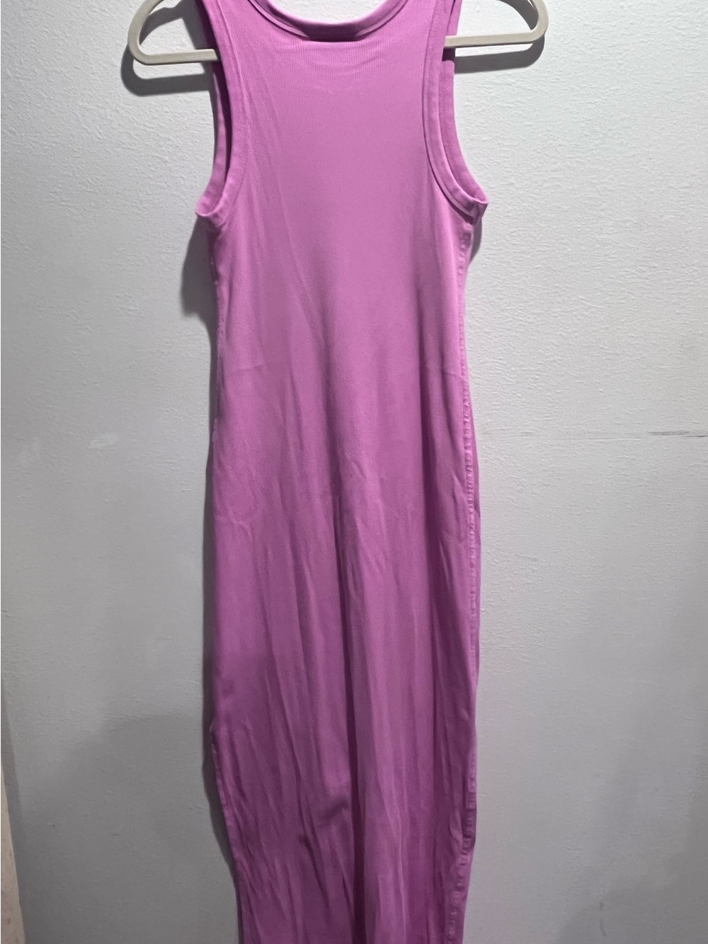 Universal Thread Pink Ribbed Maxi Dress - Picture 7 of 7